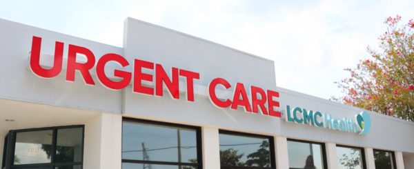 The front of LCMC Urgent Care.